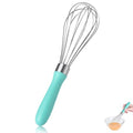 18/8 Stainless Steel Balloon Whisk for Cooking (Small, Aqua Sky) - color: Aqua Sky, size: Small, 9.06in