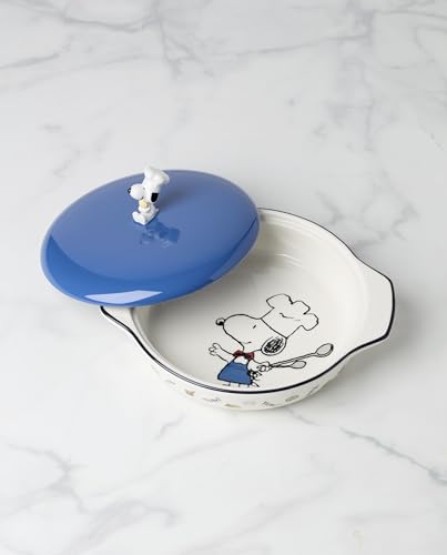 Lenox Chef Snoopy Casserole Dish with Lid - style: Casserole Dish
