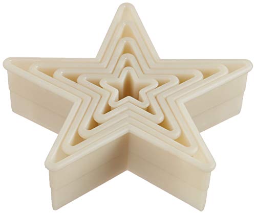 Mercer Culinary 5-Piece Star Plain Nylon Cutter Set - style: Star Plain