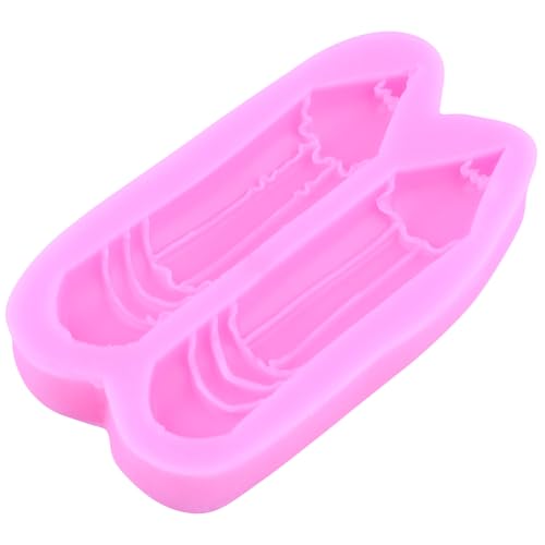 Mujiang Back to School Silicone Molds Book Backpack Fondant Mold Set Of 4 - color: Style D