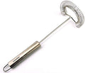 Egg Whisk Egg Beater Stainless Surround helixSpring Coil Egg Frother, Milk and Egg- Kitchen Utensils for Blending,Magic Hand Held Sauce Stirrer Frother 10"… - size: 1 pcs Large