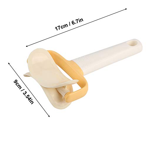 Rolling Biscuit Cutters, Rolling Cookie Cutters Dough Cookie Roller Cutter Biscuit Rolling Crimped Cutter Baking Tool Pastry Maker Rolling Square Cutter Biscuit Ravioli Cutter (Round) - size: Round