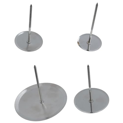 4 Pcs Stainless Steel Cake Flower Nails