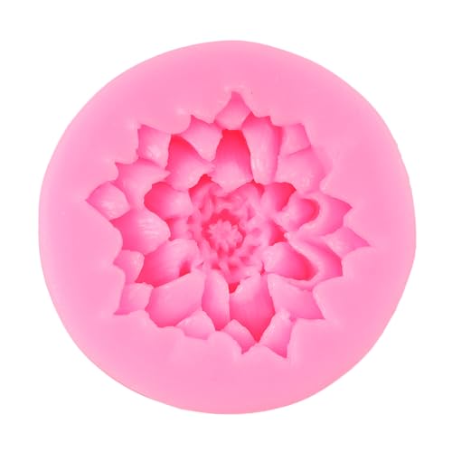 Chrysanthemum Flower Silicone Mold Flower Chocolate Fondant Molds - color: Style M