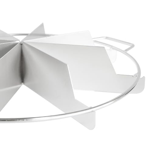 Pie Cutter 5 Slice Cookie Cutters Pizza Cutter Stainless Steel Cake Cutter Slicer for Even Slices - size: 5 Slices Pie Cutter