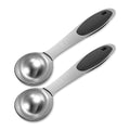 2PCS 1/2Tbsp(7.5ml, 1/4oz) Measuring Spoon, Stainless Steel Measure Scoop - size: 1/2tbsp
