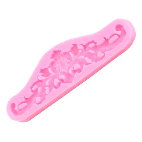 Baroque Style Fondant Mold Curlicues Scroll Silicone Mold - color: Style B