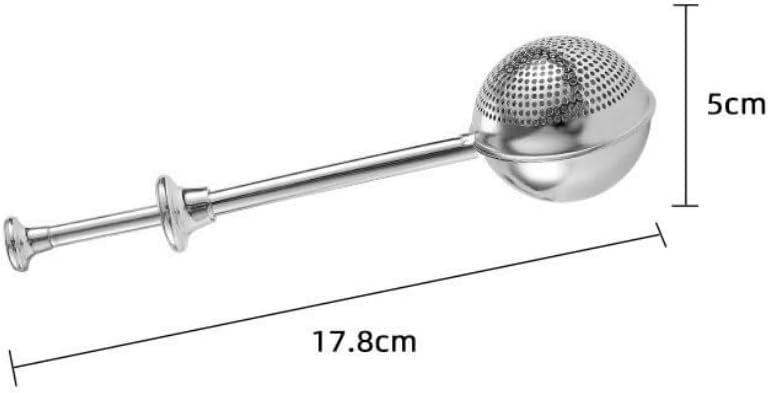 Silver 304 Stainless Steel Flour Powder Filter Spoon, Baker Dusting Wand For Sugar Flour Spices, Flour Sugar Powder Spoon Kitchen Tools, Baking Sifters Baking Tools and Accessories, Baking Sifters