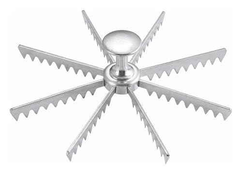 Winco 8-Cut Aluminum Pie Marker - size: 8"
