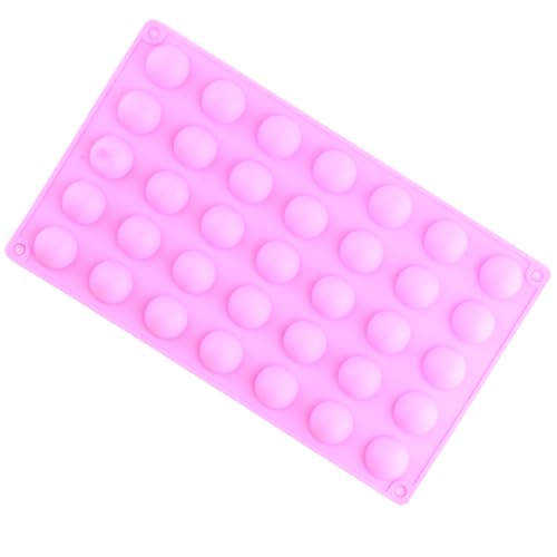 35 Cavity Mini Semi Sphere Silicone Candy Molds
