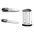 KitchenArt Pro Adjustable Measuring Set, TBL, TSP & 1 Cup Measuring Cup - size: Tablespoon, Teaspoon, 1 Cup