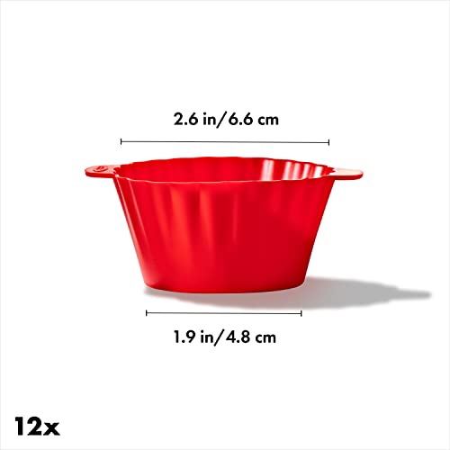 OXO Good Grips Reusable Silicone Baking Cups - 12 Pack
