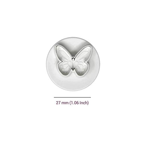 PME Butterfly Plunger Cutters-Pack of 3 Sizes, White, Standard (BU912)