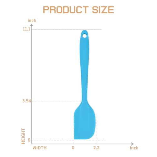 Silicone Spatula Heat Resistant 11 inch Rubber Spatula - (4-Piece)