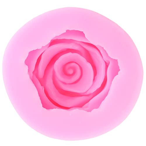 ZiXiang Bloom Rose Flower Silicone Mold Peony Flower Fondant Molds Set Of 3 - color: Style A
