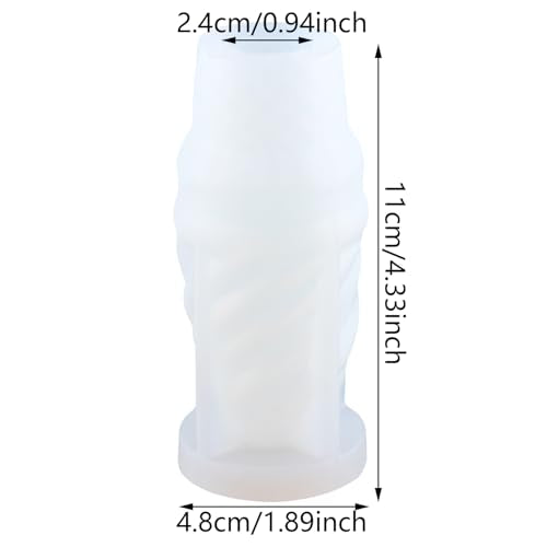 3D Ice Cream Candle Molds Ice Cream Cone Candle Silicone Mold