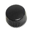 Black Foil Metallic Paper Muffin Cupcake Liners case Baking Cups 100 pcs,Standard Size 2x1.25inch - color: black foil