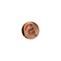 20G/18G/16G Titanium Flat Back Earrings, Threadless Nose Stud Tiny Stud Earrings, Cartilage Tragus Piercing Jewelry Conch Helix Stud - color: Heart (gold 3pcs), size: 16ga(1.2mm)