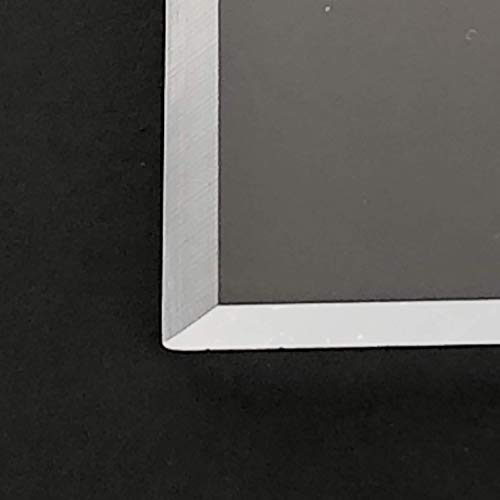CAKESAFE 6 Inch OG Scraper-Clear Acrylic Cake, Icing, and Butter Cream Smoother with Beveled Edge - size: 6" OG Scraper