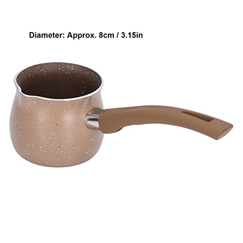 Milk Pan with Pour Spout Mini Saucepan Coffee Warmer Boiling Pot