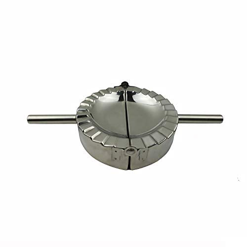 Stainless Steel Dumpling Maker, 5" Goya Empanada Press Mold XL