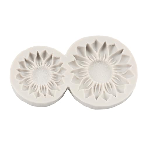 Chrysanthemum Flower Silicone Mold Daisy Flower Fondant Molds - color: Style P