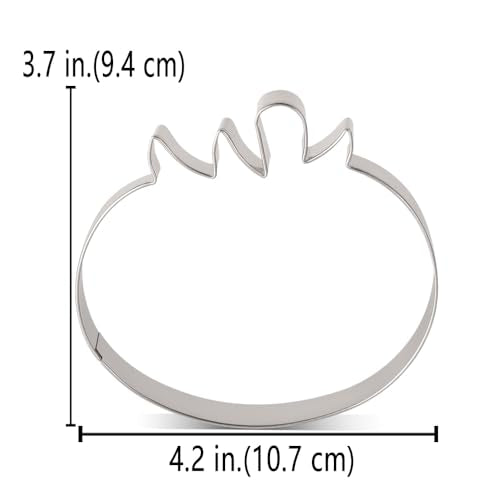 LILIAO Tomato Cookie Cutter, 4.2 inch