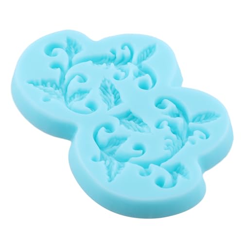 Baroque Fondant Silicone Mold Vine Grass Cake Border Mold - color: Style F