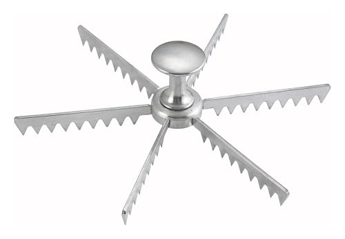Winco 6-Cut Aluminum Pie Cutters - size: 6 cut