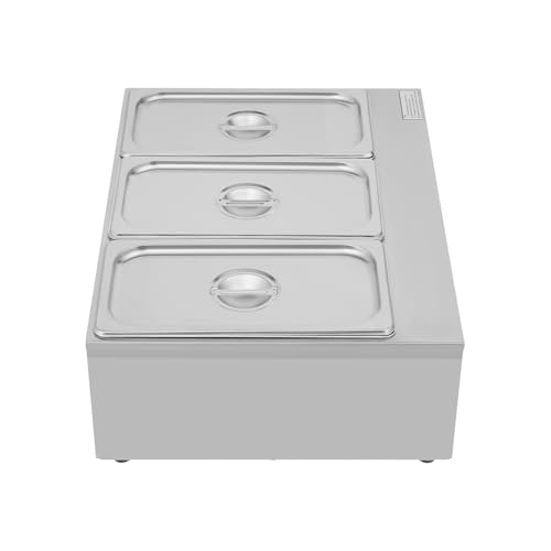 3 Tanks Commercial Chocolate Melting Machine 300W 26.46lbs Stainless Steel Electric Chocolate Tempering Machine Chocolate Warmer Melting Pot w/ 77-185°F Temp Control for Butter Cheese Cream - size: 3 Tanks, 300W