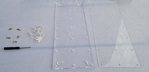 21 Hole Clear Acrylic Cake Pop Display Stand by FireHype | Great For Large Pops | Drying Cooling Decorating Cake Ball Holder | Cotton Candy Lollipop Dessert Sticks | Weddings, Baby Showers, Birthdays