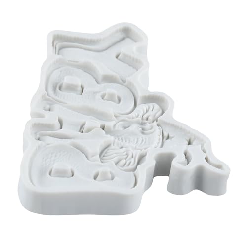 Elephant Silicone Mold Elephant Baby Letters Fondant Molds - color: Style F
