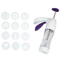 Wilton Simple Success Cookie Press with Discs, 13-Piece