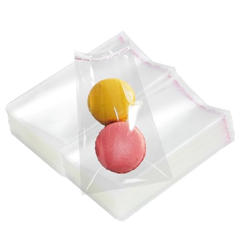 3"x5" 3.2Mil Self Sealing Cellophane Bags 400Pcs Clear Cookies Bags - color: 3"x5"-400PCS