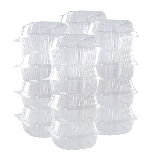 O'CREME Mini Cake Pan with Container, Non-Stick Silicone, 50 Pack - size: Mini Cake Pan and Container Set