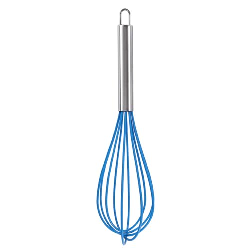 PURPLELILY Cake Baking Utensil Eggs Beater Pastry Tools Eggs Mixer Mixing Utensil Kitchen Accessories for Perfectly Blended Eggs Baking Enthusiasts, Blue