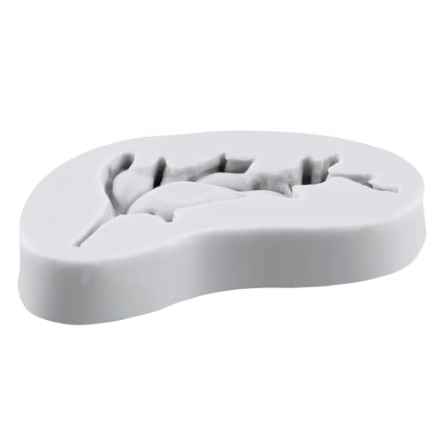Tree Branch Silicone Molds Tree Twigs Leaves Fondant Mold Set of 6 - color: Style D
