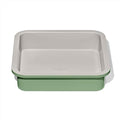 OXO Good Grips Non-Stick Pro Ceramic Coated Metal Bakeware Cake Pan — 9 in Square— Basil, Square Baking Pan for Cakes, Brownies and Cookies - color: Basil, size: 9" Square Cake Pan