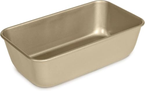 Glad Loaf Baking Pan Nonstick - Heavy Duty Metal Bakeware for Bread and Cakes, 9.5 x 5.5 x 3 inches | (Pack of 6) - size: Loaf (Pack of 6), style: Loaf