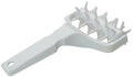 Winco 5" White Dough Plastic Roller Docker