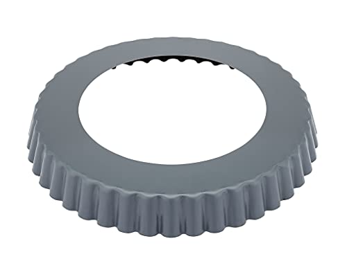 MATFER BOURGEAT 332225 Exopan Fluted Pie Pan with Removable Bottom
