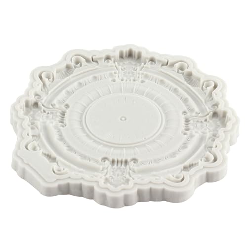 Baroque Fondant Molds Steampunk Clock Silicone Mold - color: Style G