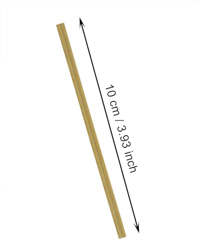 ONLYKXY 500pcs Kraft Paper Twist Ties Plant Ties 4inch Reusable Bread Twist Ties cake pop ties Cable Ties Candy Ties for Bags (Kraft) - color: Kraft