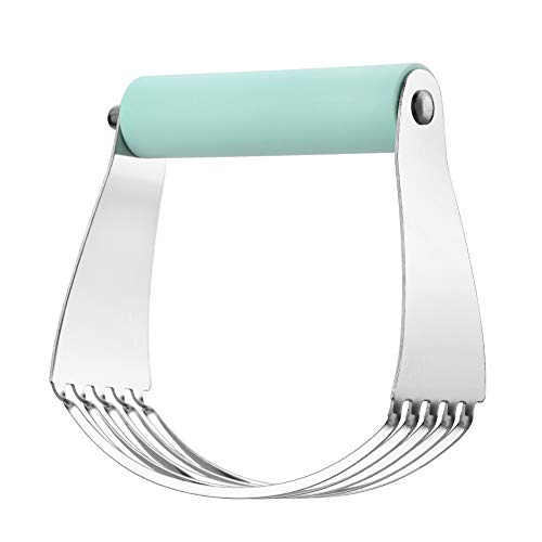 Spring Chef Large Dough Blender For Baking - Durable Pastry Blender - Mint - color: Mint, size: 4" Large