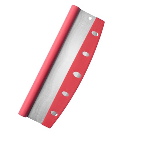 Fantes Rocking Pizza Cutter, Stainless Steel with Blade Guard and Comfort Handle, The Italian Market Original since 1906 - style: Rocking Pizza Cutter