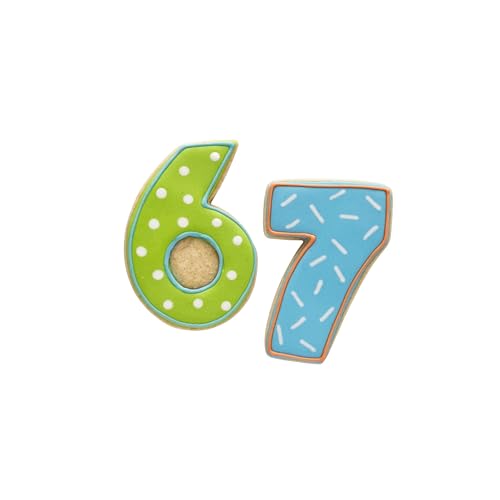 Ann Clark 6-7 Meme Cookie Cutters Set of 2, Made in USA