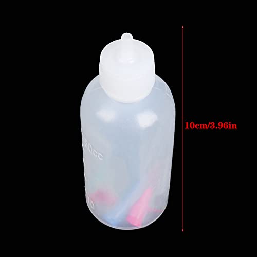 Mini-Bottles With With 7 Nozzles For Arts And Icing Griller Sauces Dressings Condiments Cake Decorating Tool Squeeze Bottles