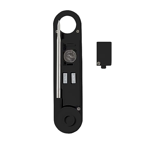 Taylor Digital Folding Stem Food Thermometer Black - color: Black
