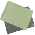 The Silicone Kitchen Silicone Oven Baking Mats BPA Free, Extra Thick, Half Sheet 16 in by 11.75 in, Set of 2, Green and Gray - color: Green, size: Half Sheet (16"x11.75")