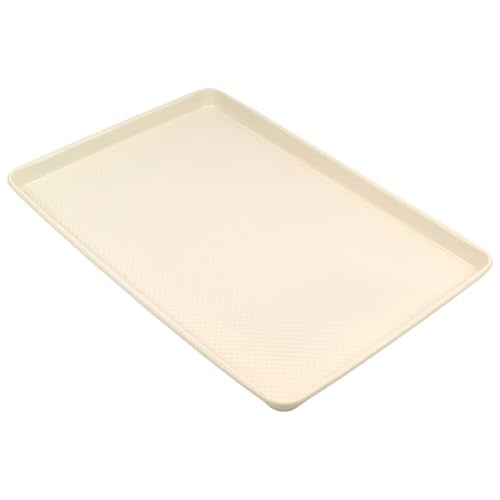 David Burke 17x11 Cookie Sheet – Carbon Steel, PFTE & PFOA Free, Oven Safe, Non-Toxic, Perfect for Baking and Roasting – Cream - color: Cream, size: 17x11" Cookie Sheet